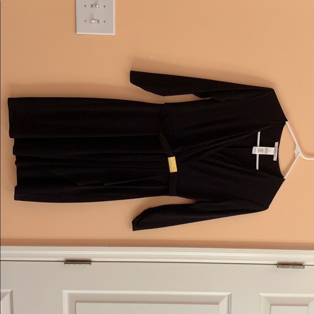 Black laundry dress